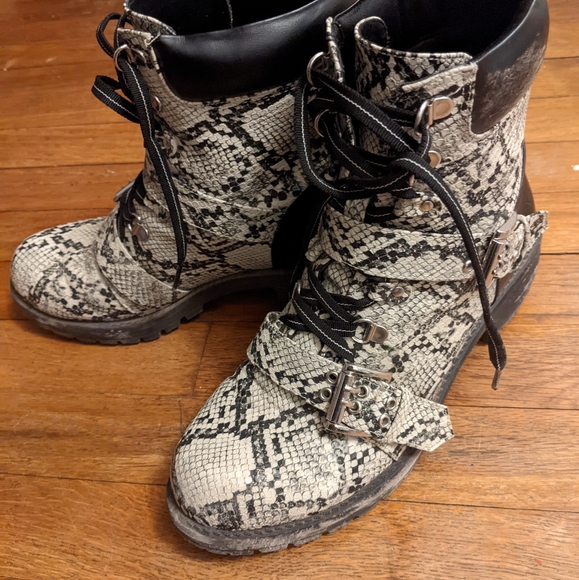 White Python Boots - Picture 3 of 3